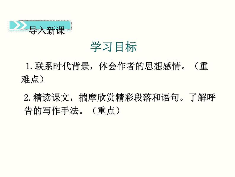 【教学课件】部编版语文七年级下册第2单元8土地的誓言02