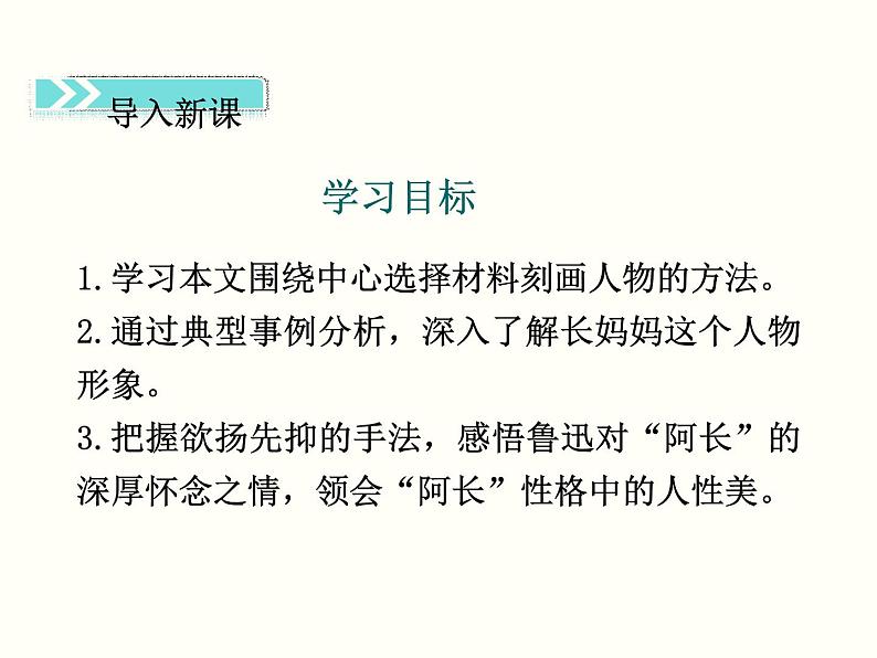 【教学课件】部编版语文七年级下册第3单元10.阿长与《山海经》02