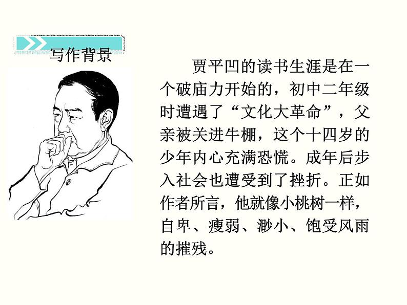 【教学课件】部编版语文七年级下册第5单元19.一棵小桃树第4页