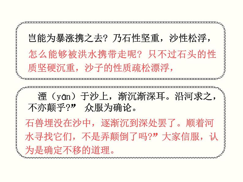 【教学课件】部编版语文七年级下册第6单元25.河中石兽06