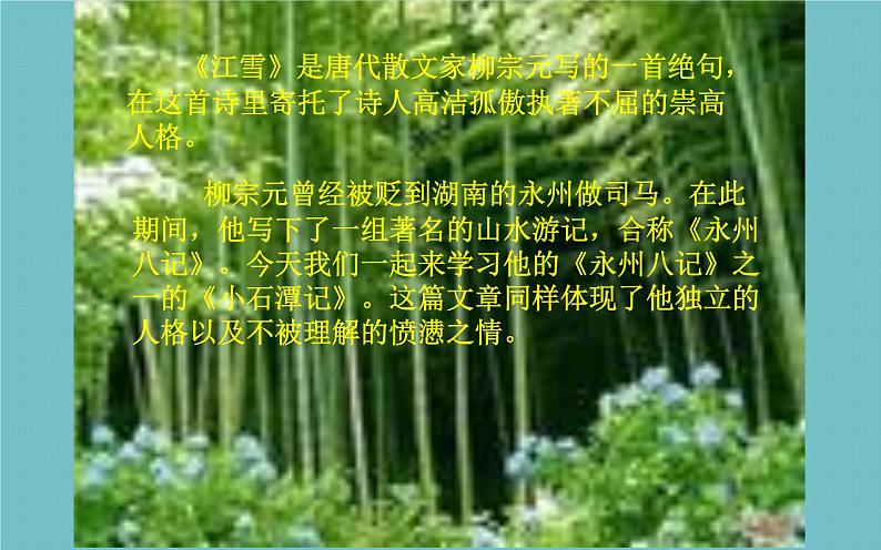 《小石潭记》教学专用课件02