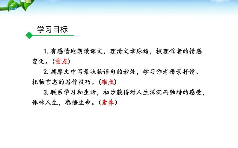 《紫藤萝瀑布》公开课上课课件第4页