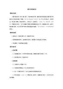 初中语文人教部编版 (五四制)六年级上册（2018）16 夏天里的成长精品教学设计