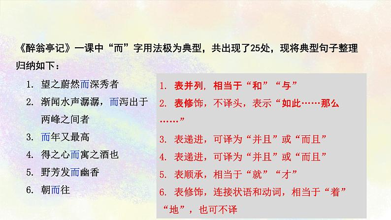 中考文言文虚词第三讲：而、者、为第4页