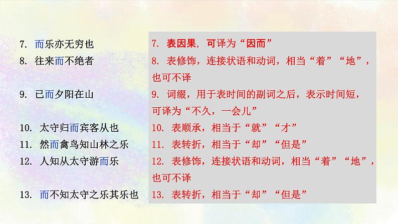 中考文言文虚词第三讲：而、者、为第5页