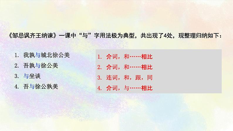 中考文言文虚词第四讲：虽、以第7页