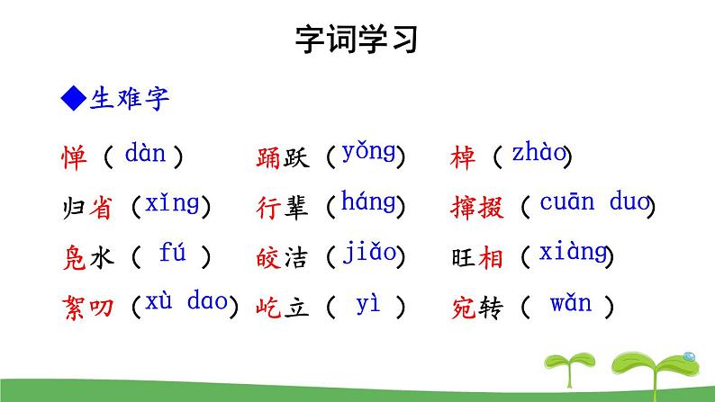统编八语文下册 1 社戏【第一课时】第6页