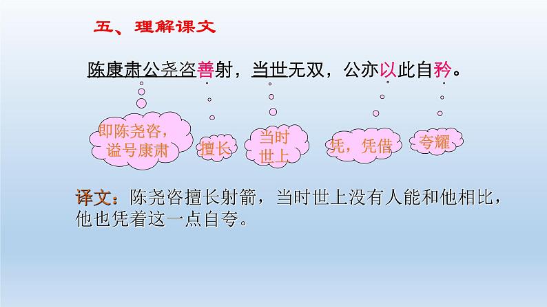 人教版七年级语文下册第三单元第12课《卖油翁》第7页