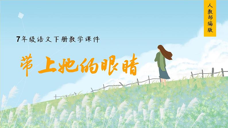 《带上她的眼睛》公开课一等奖课件06