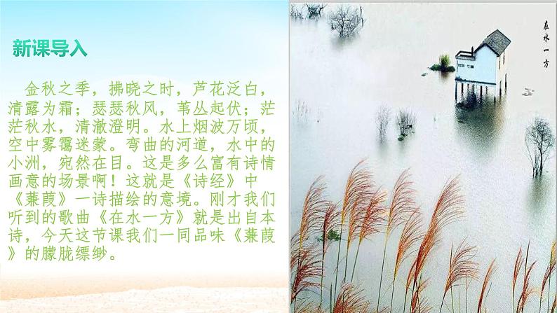 《蒹葭》优课创新课件04