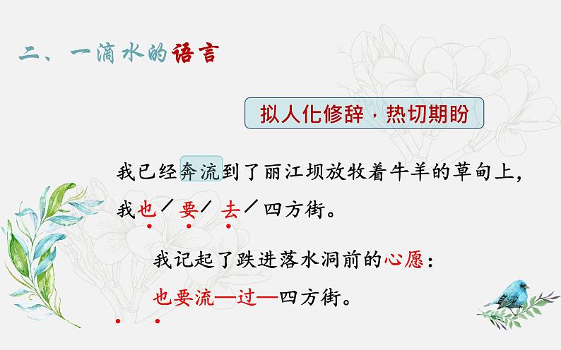 20《一滴水经过丽江》公开课备课课件06