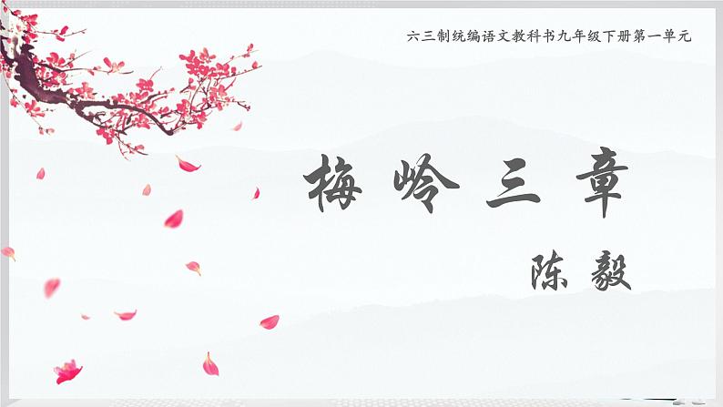 《梅岭三章》创优公开课教学课件01