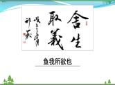 【精品】部编版九年级下册 语文 第3单元 第9课 鱼我所欲也（课件+教案+素材+说课稿+导学案）