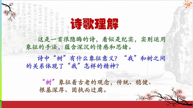 2020—2021学年部编版语文九年级下册第3课《短诗五首》课件（共57张PPT）08