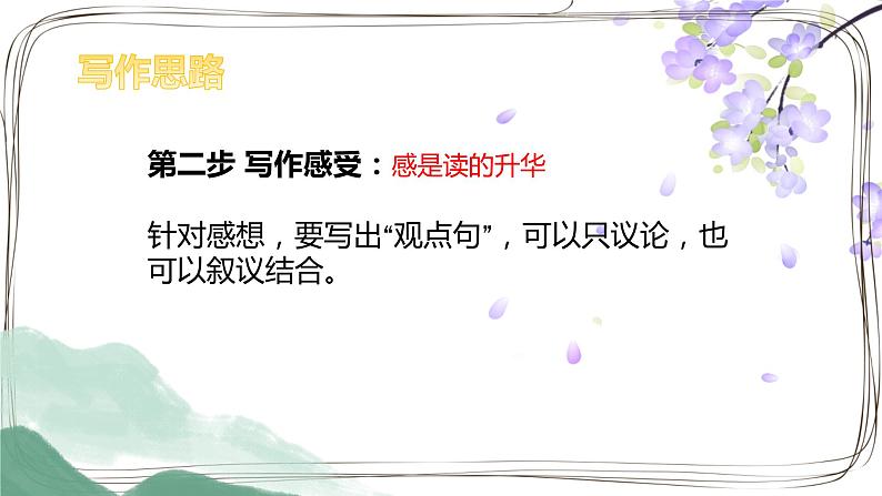第三单元 写作 学写读后感 课件-部编版八年级语文下册07