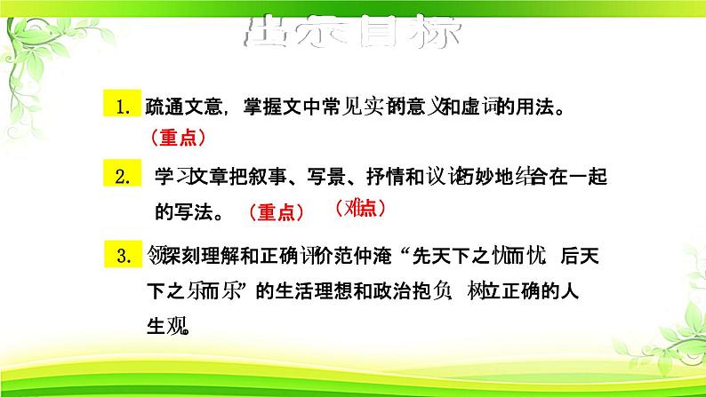 人教部编语文九年级上册第三单元《岳阳楼记》 课件04