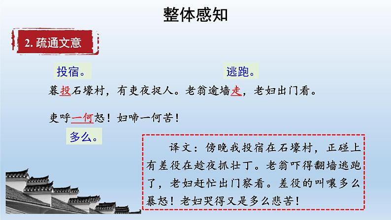 2020－2021学年部编版语文八年级下册第24课《石壕吏》课件（共21张PPT）第8页