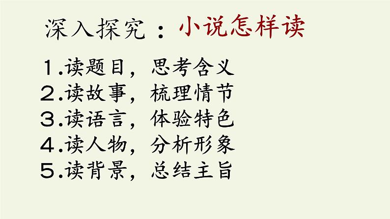 名著导读《骆驼祥子》：圈点与批注课件07