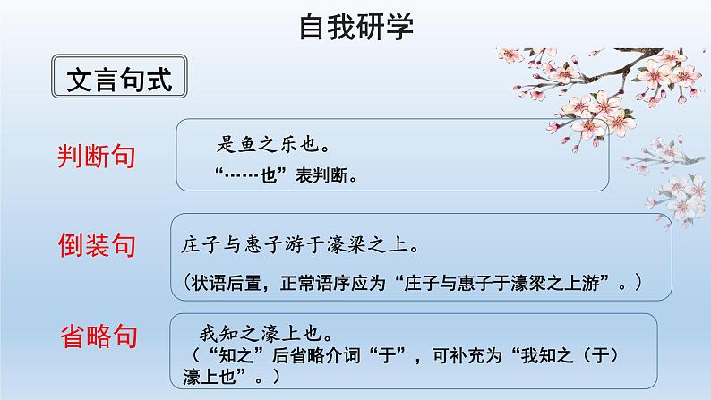 部编版语文八年级下册21《庄子与惠子游于濠梁之上》课件（23张PPT）06