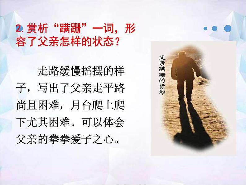 部编版八年级上册第14.背影 精品课件06