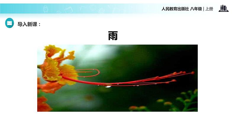 【教学课件】《昆明的雨》（语文人教八上）第2页