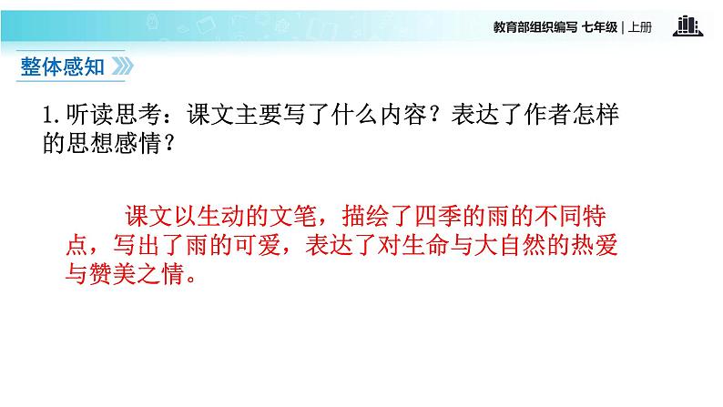 【教学课件】《雨的四季》（语文部编七上） 205