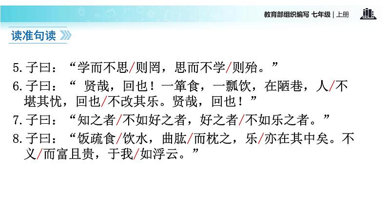 【教学课件】《论语十二章》（语文部编七上）07