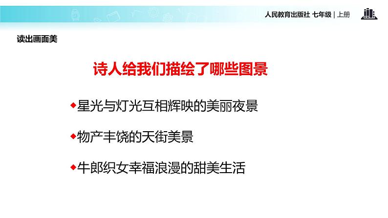【课件】《天上的街市》（人教）第6页