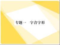 2021届新人教版八年级语文下册专题一：字音字形习题课件