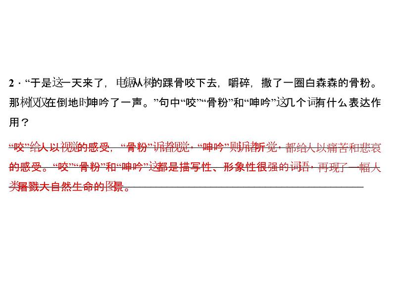 人教版语文九年级下册第10课《那树》课件04