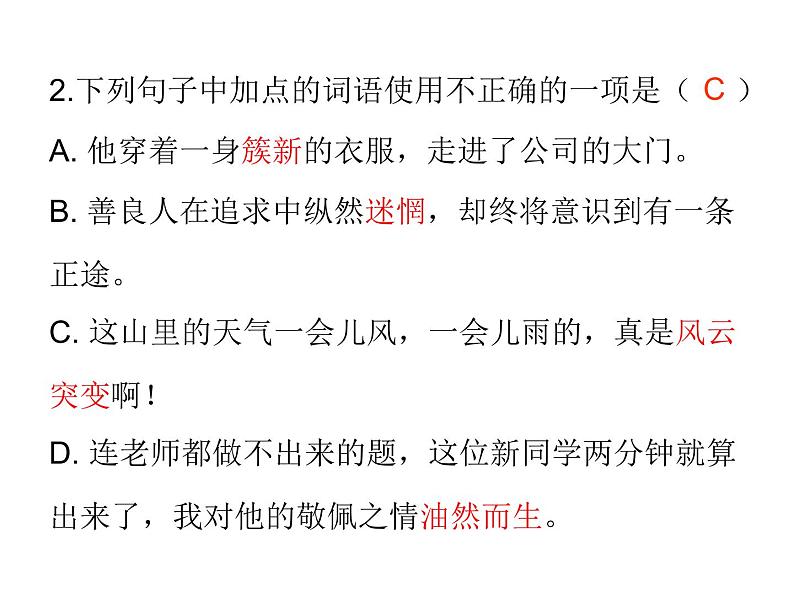 人教版语文九年级下册第3课 《祖国啊，我亲爱的祖国》课件第4页