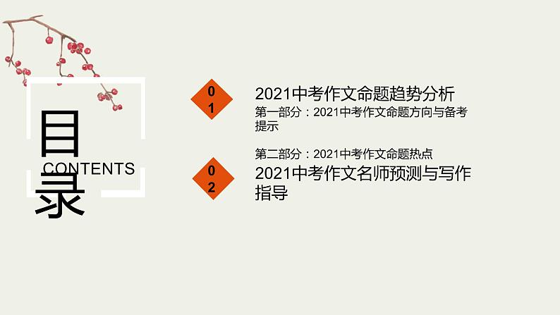 2021中考作文命题趋势与预测02