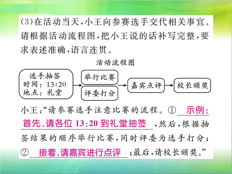 【新人教版】七年级语文下册专题复习四：综合性学习课件第5页