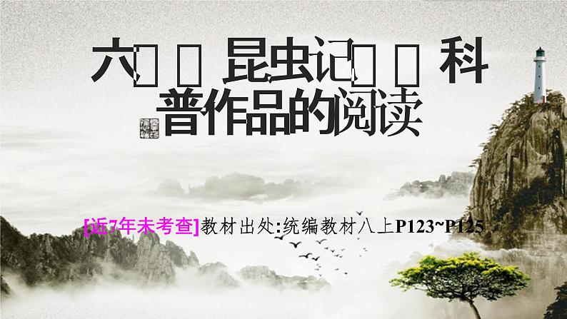 六、《昆虫记》　科普作品的阅读 课件01