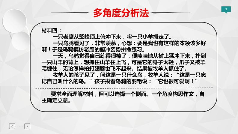 抓中心，巧立意（作文教学课件）07