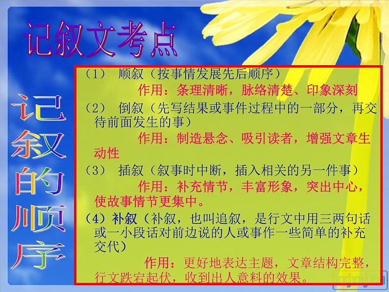 初中现代文阅读之记叙文（含小说散文）解题思路与答题规范03