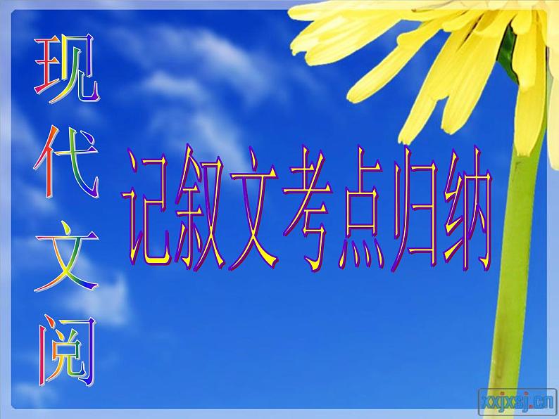 1现代文阅读——记叙文（父亲的眼神） 课件02