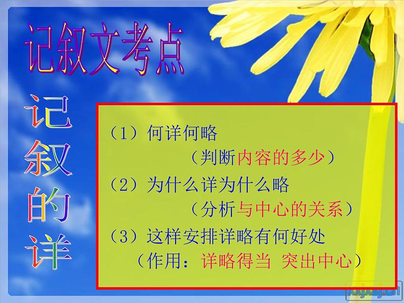 1现代文阅读——记叙文（父亲的眼神） 课件05