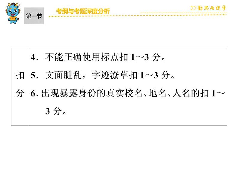 中考语文 第5部分  第1节　考纲与考题深度分析第8页