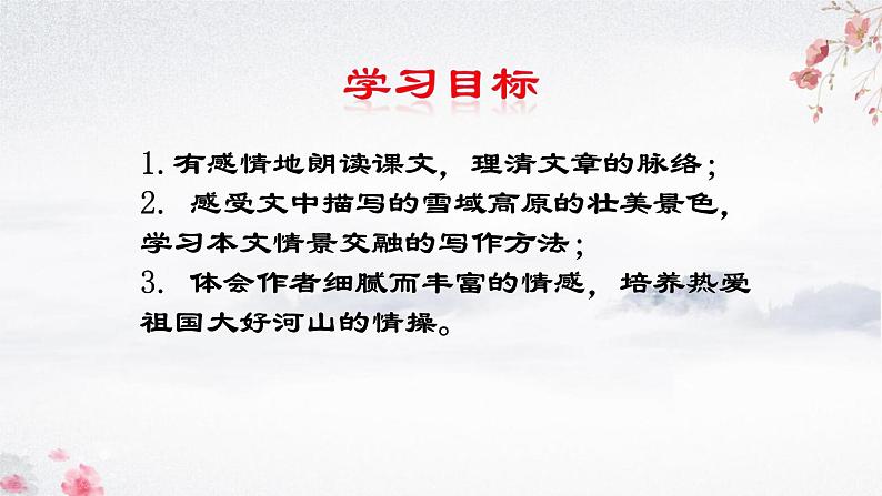 部编版语文八年级下册第18课 《在长江源头各拉丹冬》课件（共22张PPT）03