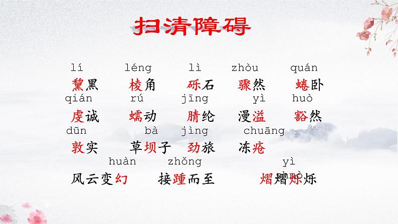部编版语文八年级下册第18课 《在长江源头各拉丹冬》课件（共22张PPT）07