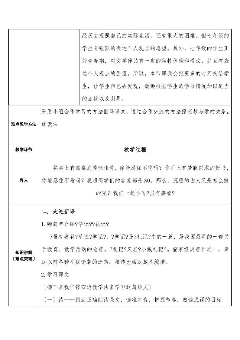 《虽有佳肴》优质课教学一等奖第2页