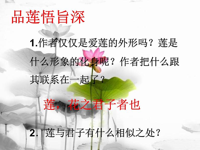 部编版语文七年级下册17《  爱莲说》课件（21张PPT）06