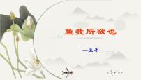 文言文专题（九年级下册）9《鱼我所欲也》复习课件——2021年中考语文系统复习