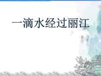 初中人教部编版20*一滴水经过丽江课文内容ppt课件