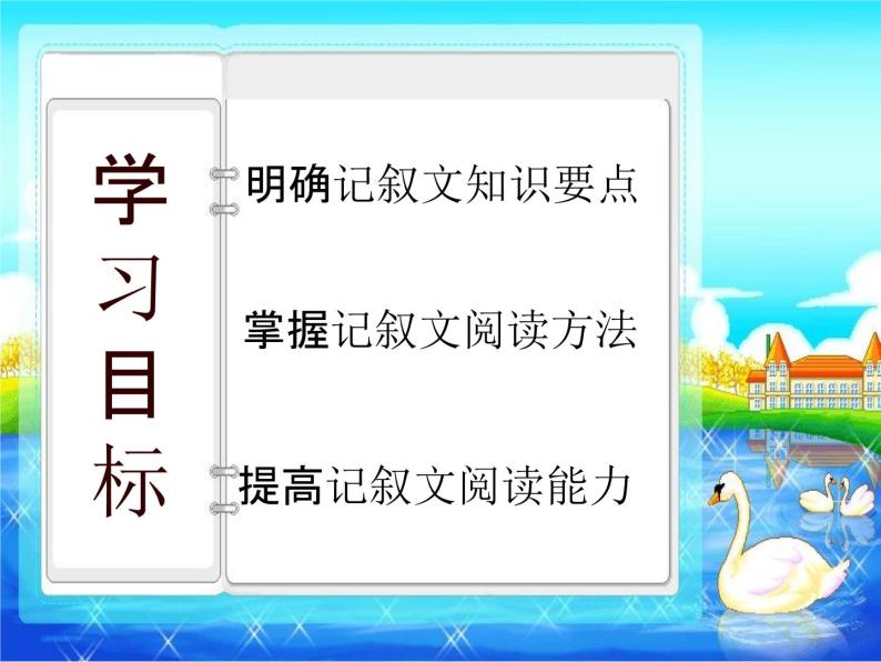 人教部编版中考语文专题《记叙文阅读总复习》精品教学课件PPT优秀课件02