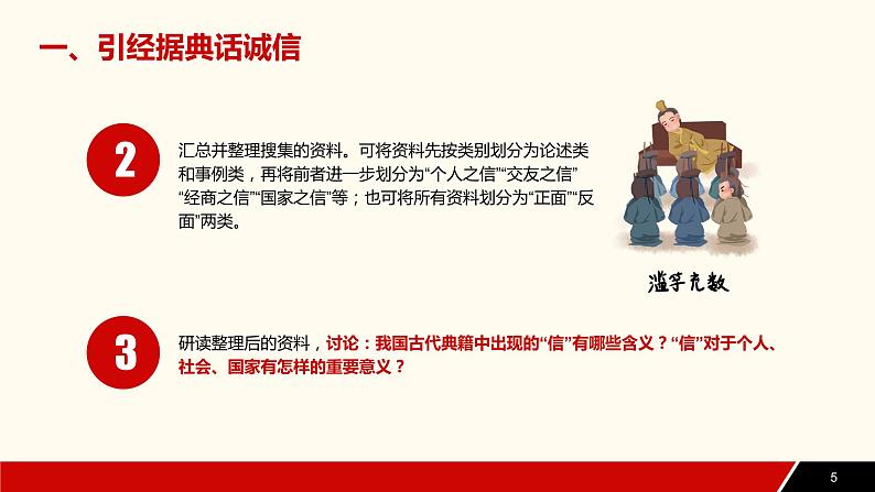 综合性学习《人无信不立》-第二单元课件——2020-2021学年度上学期八年级上册部编版第5页