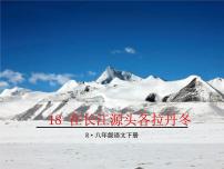 初中人教部编版18 在长江源头各拉丹冬图片ppt课件