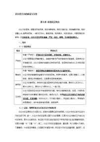 第7讲 体悟语言特点-2021年九年级中考语文复习讲义：议论文阅读与写作