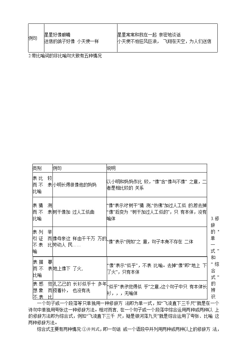 中考复习语文知识及运用专题精讲与满分特训第2页